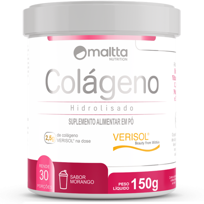Colágeno Verisol Sabor Morango 150g 