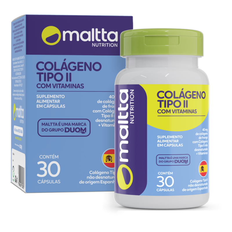 Colágeno tipo II + Cúrcuma 60 cápsulas